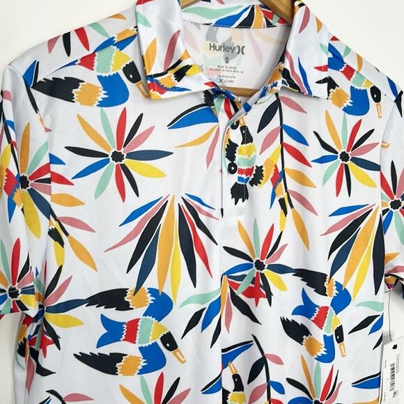 Mens Hurley Polo Size Small - Picture 5 of 6